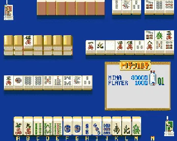 Mahjong Vitamin C (Japan) screen shot game playing